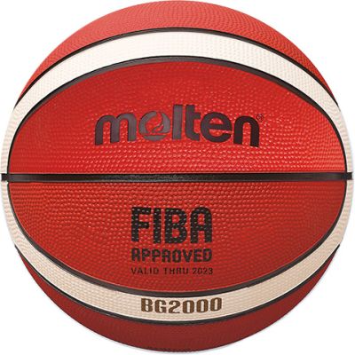 Фото Баскетбольный мяч для тренировок MOLTEN B6G2000 FIBA, резиновый размер 6. Интернет-магазин FOROOM