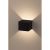 Фото Светильник WL3 BK декоративная подсветка светодиодная 6Вт IP 20 черный (115*110*90) ЭРА. Интернет-магазин FOROOM