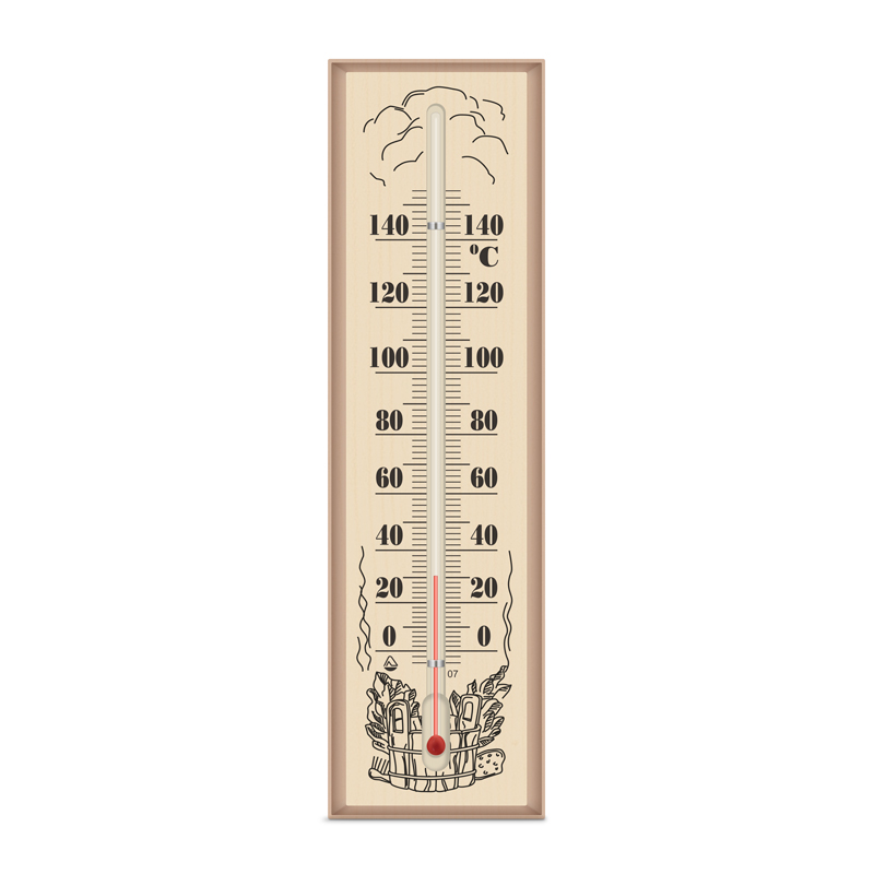 Фото Термометр для сауны из дерева ПАО Стеклоприбор  300109. Интернет-магазин FOROOM