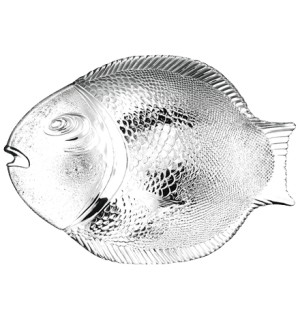 Фото Блюдо фигурное "Рыба" 35,5х25,4 см Pasabahce Marine 10258 105301. Интернет-магазин FOROOM