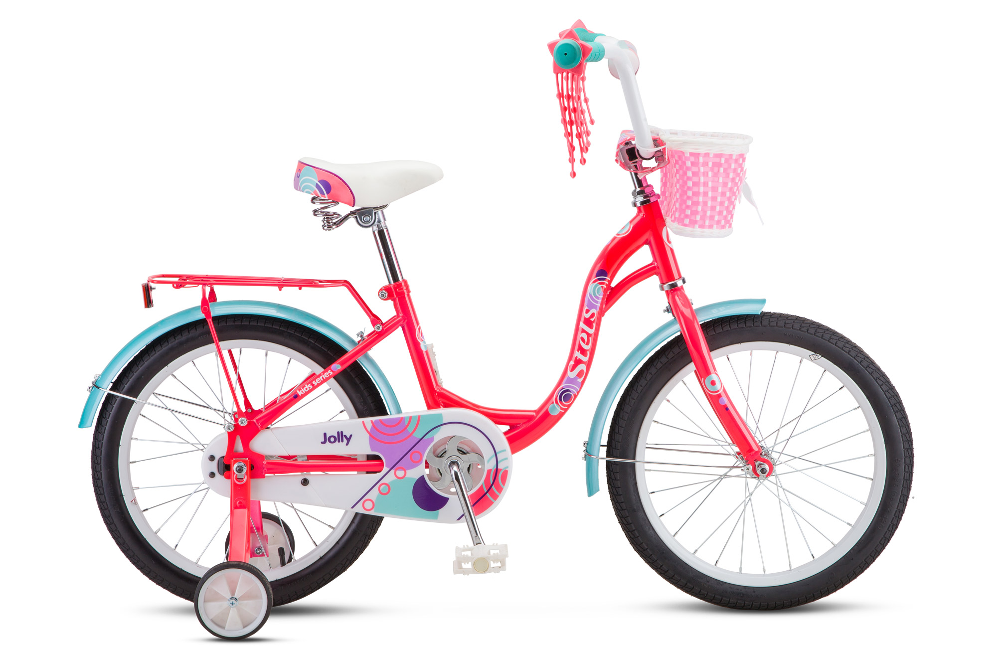 Фото Велосипед 18" Stels Jolly V010 Розовый,LU084748. Интернет-магазин FOROOM