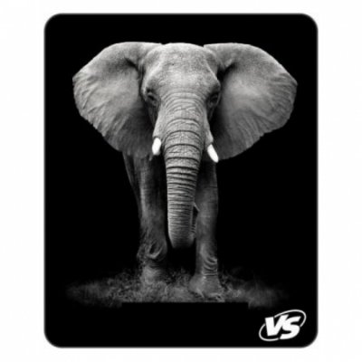 Фото VS Коврик для компьютерной мыши "Фауна", "Слон" (194*233*3 мм),полипропилен+вспененный пластик VS_A4812. Интернет-магазин FOROOM