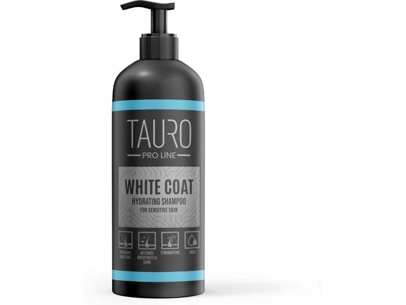 Фото Увлажняющий шампунь для собак и котов с белой шерстью White Coat Hydrating Shampoo 1000 мл. Интернет-магазин FOROOM