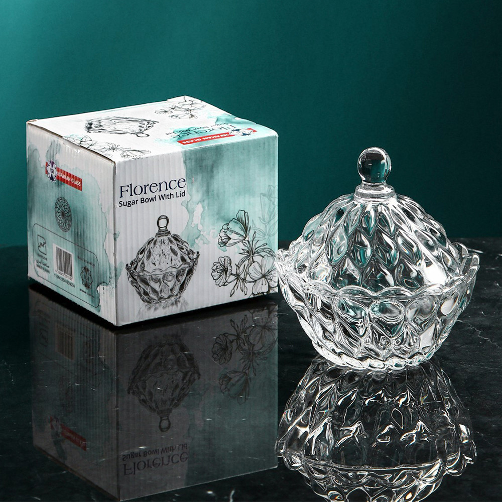 Сахарница "Флоренция" 250мл с крышкой Isfahan Glass  9244612