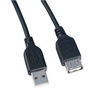 PERFEO Кабель USB2.0 A вилка - А розетка, длина 1 м. (U4502) /80 U4502