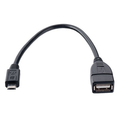 Фото PERFEO Кабель USB2.0 A розетка - Micro USB вилка (OTG), длина 0,2 м. (U4202)/100 U4202. Интернет-магазин FOROOM