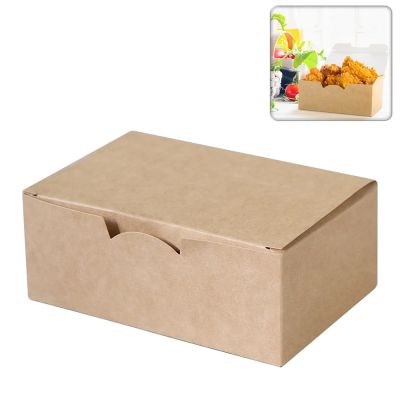 Коробки для наггетсов картонные 11,5x7,5x(h)4,5см (50шт.) Непластик  411-076