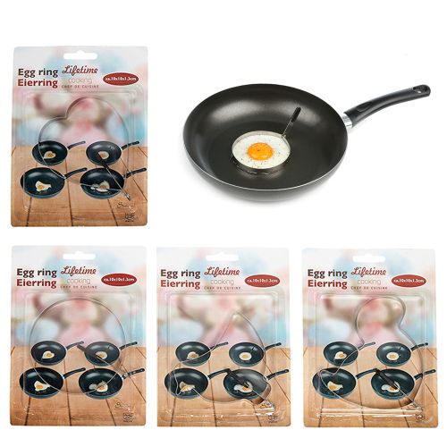 Фото Форма для жарки яиц 10x10x1,3 см EDCO Lifetime Cooking 98844. Интернет-магазин FOROOM