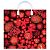 Фото Пакет 38х34+3см 90мкм "Красные шары", с пластмассовыми ручками, глянцевый Артпласт  ПЛР57047. Интернет-магазин FOROOM