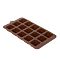 Форма для шоколада 20,3x10,9x(h)1,8см Market Union  DA0543