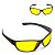 Фото Очки солнцезащитные водительские 4х 4х14см с поляризацией, линзы жёлтые Мастер К  2638677. Интернет-магазин FOROOM
