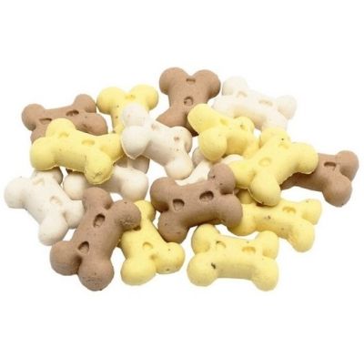 Фото Печенье «Косточки Mix» для дрессуры собак (ваниль, шоколад, овощи), размер S, 3кг PL-81919. Интернет-магазин FOROOM