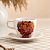 Фото Чайная пара "Букет", 2 вида: чашка 200мл, блюдце Керамика ручной работы  6537439. Интернет-магазин FOROOM