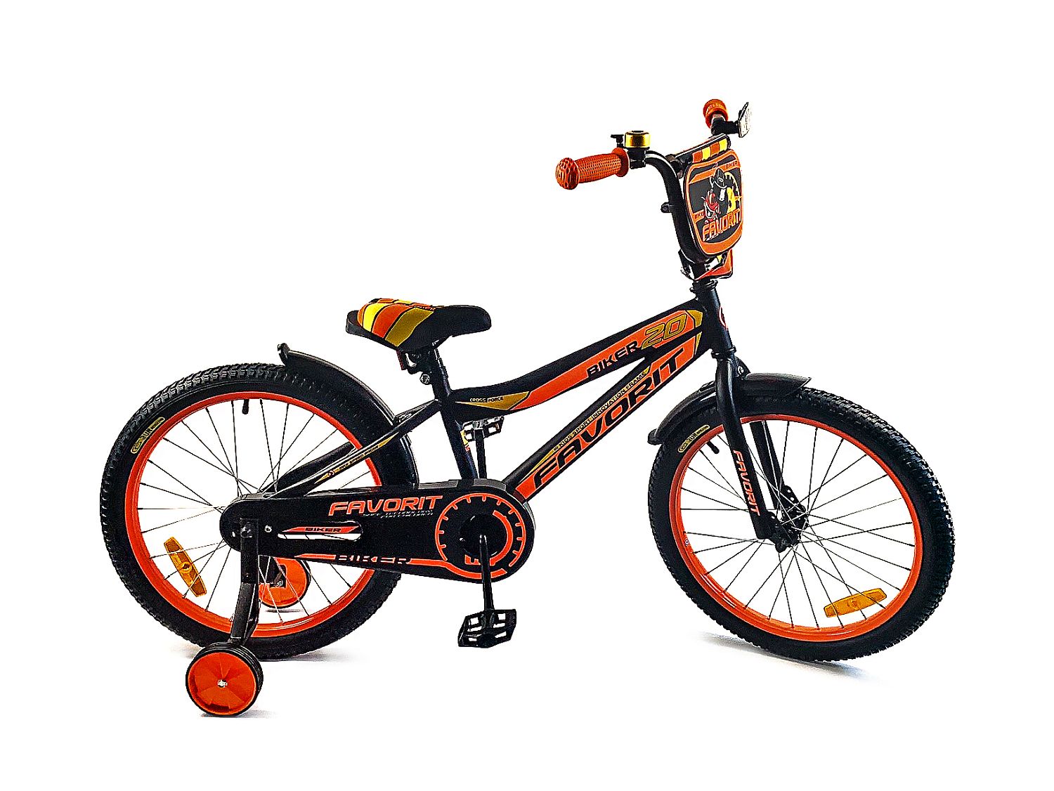 Favorit Детский двухколесный велосипед FAVORIT, модель BIKER,BIK-20OR