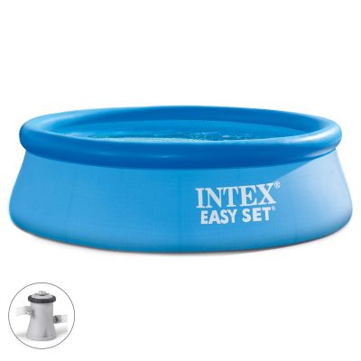 Фото Бассейн надувной INTEX Easy Set (с фильтр-насосом), 366х76 см,28132NP. Интернет-магазин FOROOM