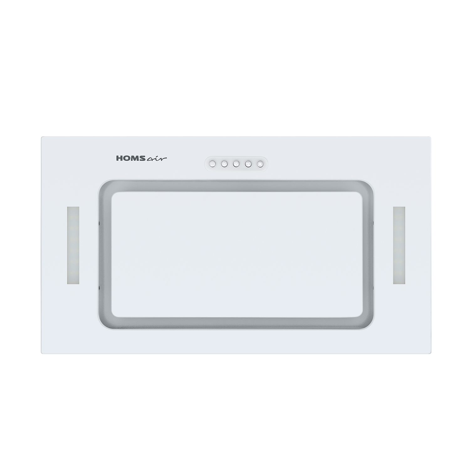 Кухонная вытяжка HOMSair Crocus Push 52 Glass (белый)