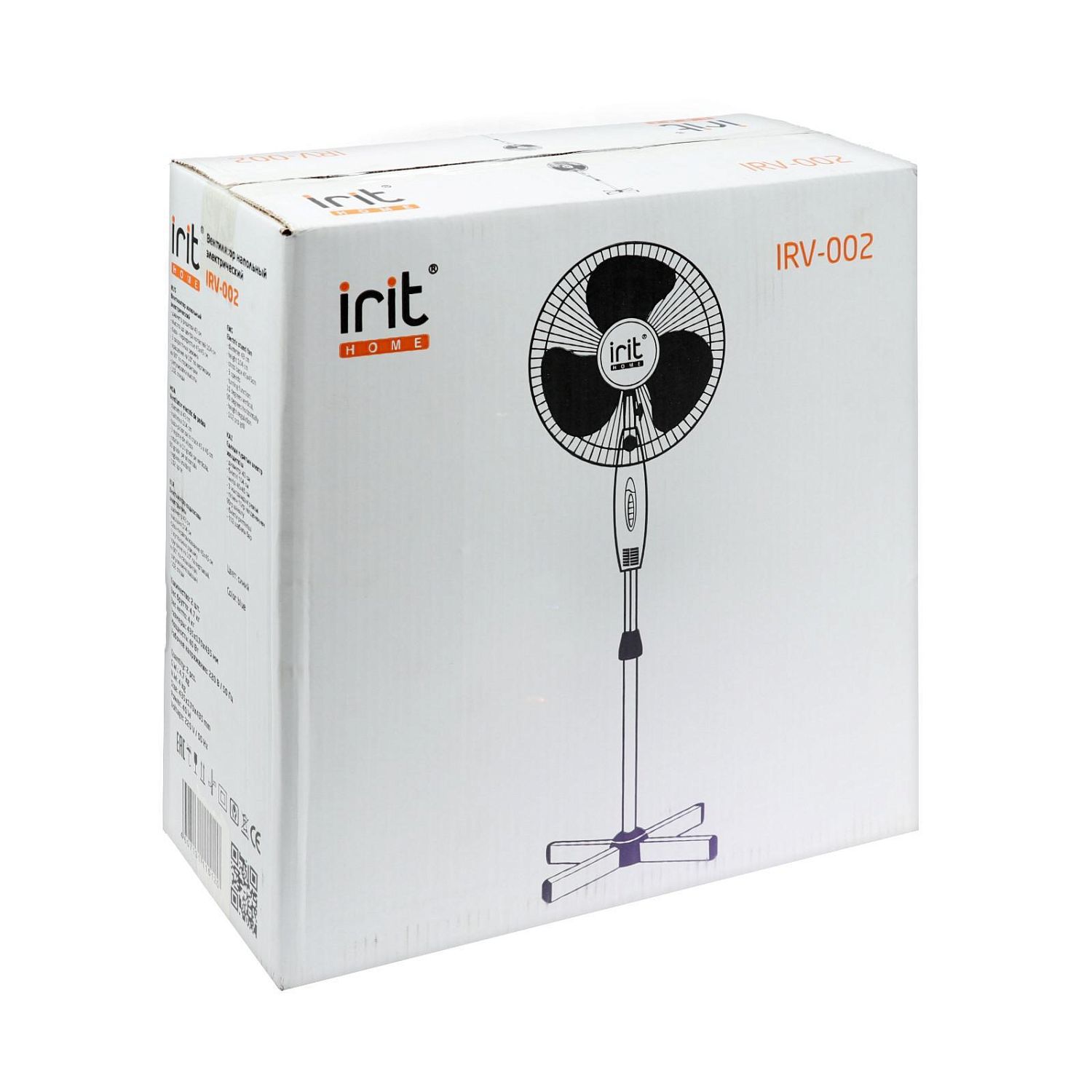 Вентилятор IRV-002 напольный, 40 Вт, 3 режима IRIT  834884