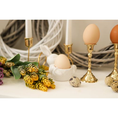 Фото Подставка для яиц Доляна «Зайка», 11x6x8 см. Интернет-магазин FOROOM