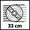 Газонокосилка аккумуляторная Einhell GE-CM 18/33 Li