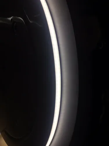 Фото Зеркало с LED подсветкой Милания Стиль- Омега 700*700. Интернет-магазин FOROOM