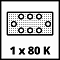 Аккумуляторная плоскошлифовальная машина Einhell TC-OS 18/187 Li Solo (4460725)