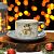 Фото Чайная пара: чашка 210мл, блюдце (d)15см Доляна Рождественский снеговик 6249618. Интернет-магазин FOROOM