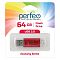 Флэш-диск Perfeo USB 64GB E01 Red economy series /10 PF-E01R064ES
