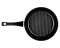 Сковорода гриль Горница 260/70 мм, несъемная ручка (софт тач), без крышки, серия "Классик"