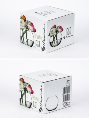 Фото Ваза для цветов ø12,2x(h)10,3 см Pasabahce Botanica 43417 1013293. Интернет-магазин FOROOM
