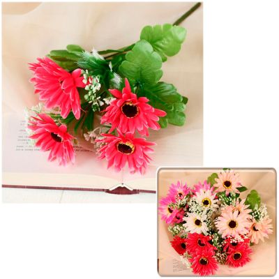 Фото Букет искусственных цветов "Доротеантус" 28 см СимаГлобал  5378599. Интернет-магазин FOROOM