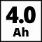 Аккумулятор Einhell 18V, 4.0 Ah, Li-Ion PXC (4511396)