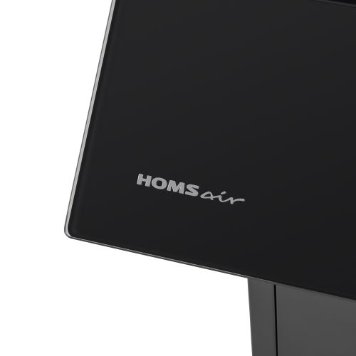 Фото Кухонная вытяжка HOMSair Vertical 60 Glass (черный). Интернет-магазин FOROOM
