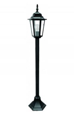 Фото Садово-парковый светильник Camelion 6101-1 C02 230В 60/100 Ватт, 1 метр столб, черный. Интернет-магазин FOROOM
