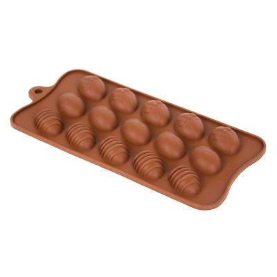 Фото Форма для шоколада 22x10,6x(h)1,2см "Пасха", 15 ячеек Market Union  DA0548. Интернет-магазин FOROOM