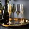 Набор 6-ти бокалов для шампанского 160мл "СЕЛЕСТ" сияющий графит, арт.10P1564