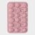 Фото Форма силиконовая для украшений Доляна «Пасхальные кролики», 19x12,5x1 см, 18 ячеек, цвет розовый. Интернет-магазин FOROOM
