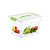 Фото Ящик 5л "Овощи" для хранения, крышка с ручкой, защелки FunBox Deco FB3035-14ОВОЩИ. Интернет-магазин FOROOM