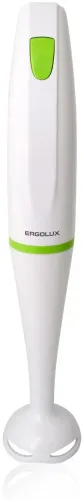 Фото Блендер ELX-HB01-C34 бело-салатовый (пластик, 1 скорость, 250Вт, 220-240В) ERGOLUX /18. Интернет-магазин FOROOM