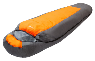 Фото Спальный мешок ACAMPER BERGEN 300г/м2 (gray-orange). Интернет-магазин FOROOM
