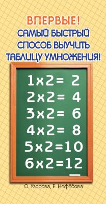 Фото СамБыстрСпособ(Узорова)/Самый быстрый способ выучить таблицу умножения. Интернет-магазин FOROOM
