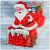 Фото Наклейка на стекло "Дед Мороз в дымоходе" 14х17см Зимнее Волшебство  3566316. Интернет-магазин FOROOM