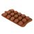 Фото Форма для шоколада 21,9x10,5x(h)1,6см "Цветочки", 15 ячеек Market Union  DA0541. Интернет-магазин FOROOM