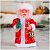 Фото Фигура декоративная "Дед Мороз в длинной шубе, с ёлкой" (h)17см, двигающаяся Зимнее Волшебство  1111394. Интернет-магазин FOROOM