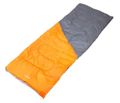 Фото Спальный мешок ACAMPER BRUNI 300г/м2 (gray-orange). Интернет-магазин FOROOM