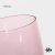 Фото Бокал стеклянный для вина Magistro «Иллюзия», 550 мл, 10x24 см, цвет розовый. Интернет-магазин FOROOM
