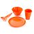 Фото Набор посуды для детей (5 пр.): тарелка, пиала, стакан, вилка, ложка Berossi  ИК 29340000. Интернет-магазин FOROOM