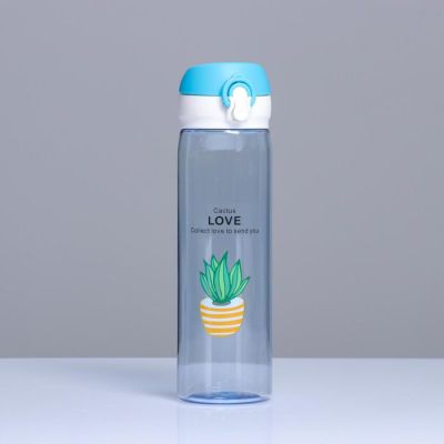 Фото Бутылка для воды 500мл "Cactus Love" СимаГлобал  5263602. Интернет-магазин FOROOM
