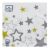 Фото Салфетки бумажные "Новогодние звезды на белом" 33x33см, 3 слоя, 20шт. Bouquet Art 57522. Интернет-магазин FOROOM