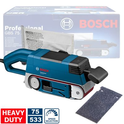 Фото Ленточная шлифмашина GBS 75 AE Professional BOSCH (0601274708). Интернет-магазин FOROOM