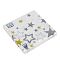 Салфетки бумажные "Новогодние звезды на белом" 33x33см, 3 слоя, 20шт. Bouquet Art 57522